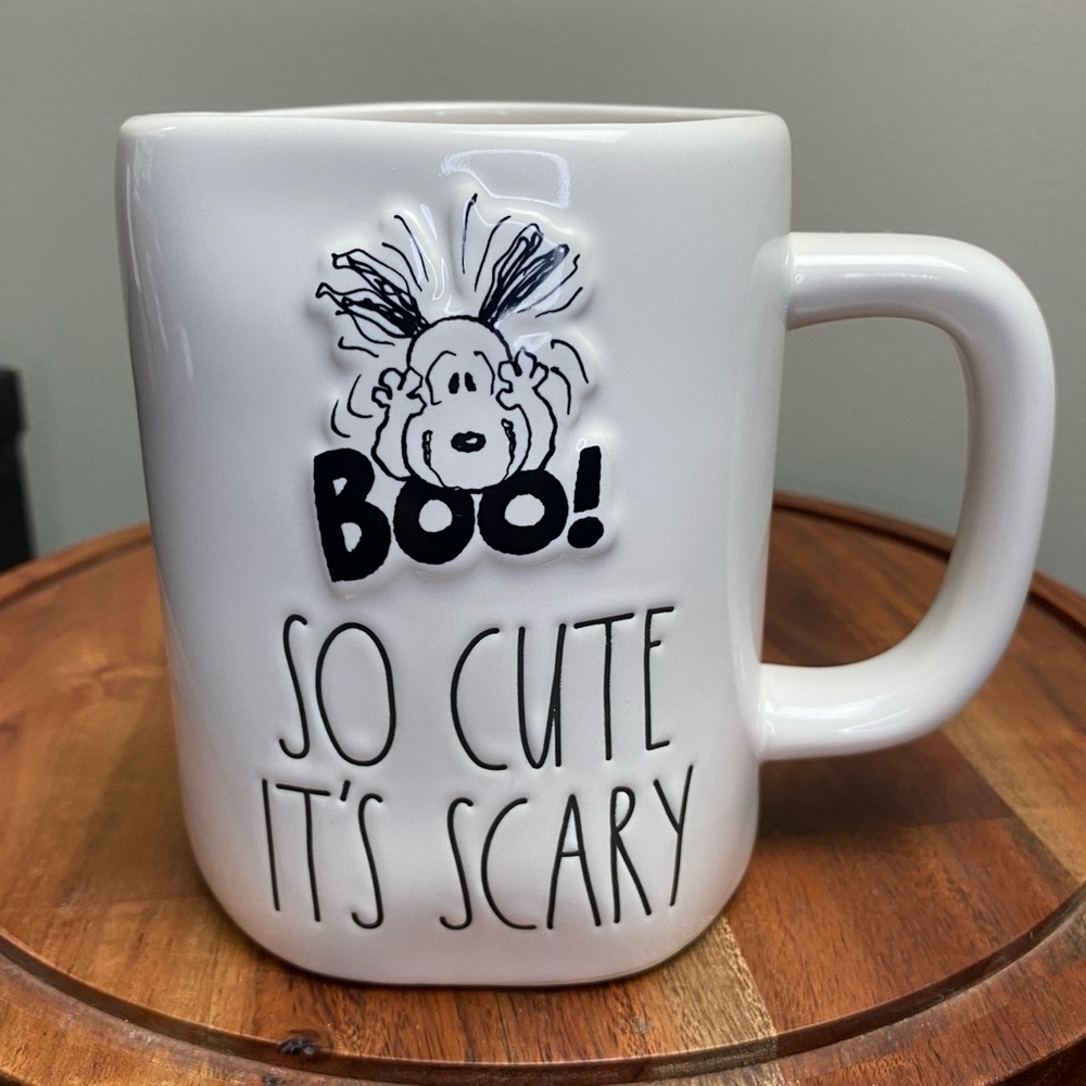 RAE DUNN Boo! SO CUTE IT’S SCARY mug